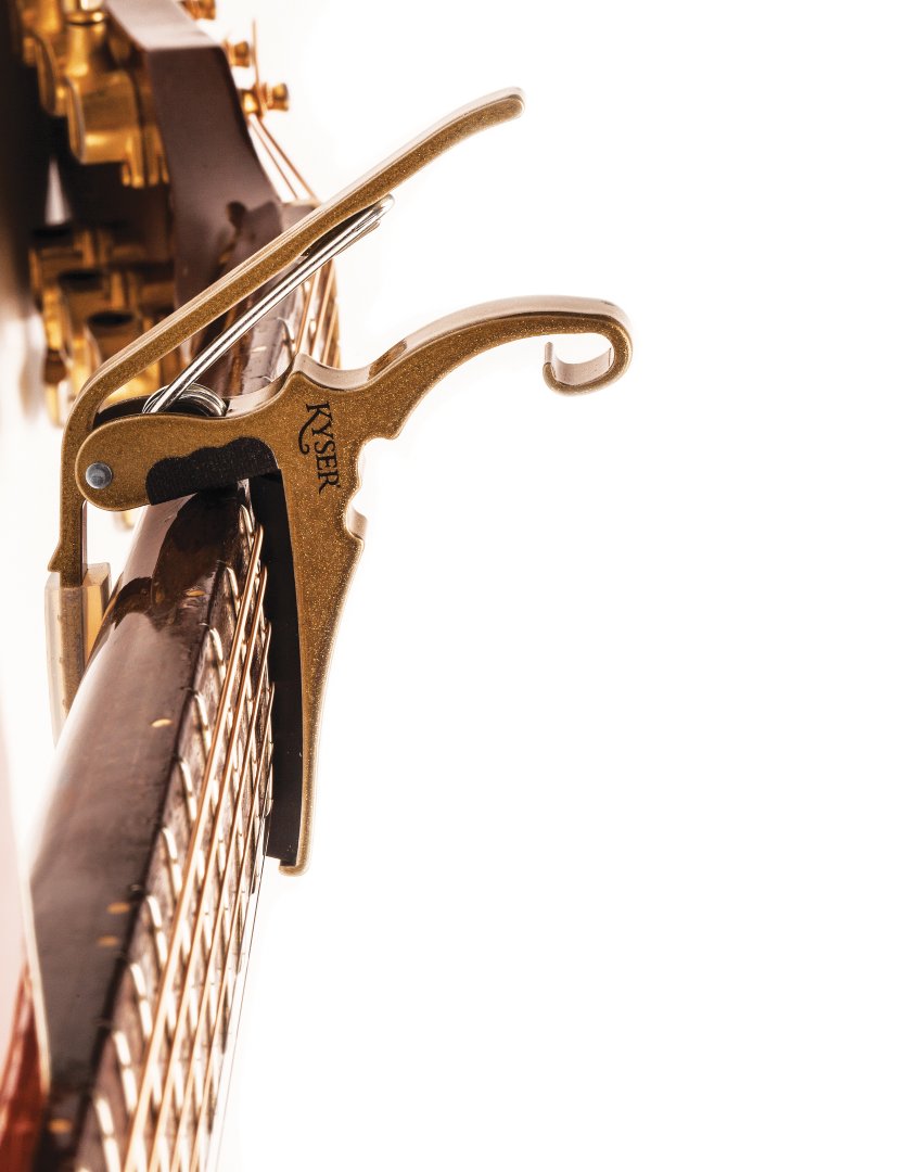 Perfektion Music Kyser KG6G Guitar Capo. Gold