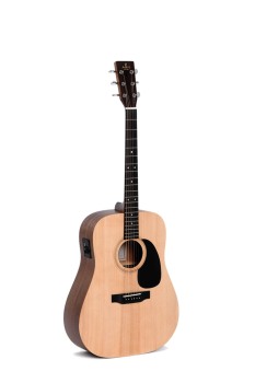 DREADNOUGHT GUITAR W/ELECTRONICS SATIN FINISH (AB-AMI-DME)