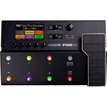 Line 6 POD Go Guitar Multi-Effects Processor Black (LN-POD GO)