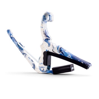 Kyser x Gopherwood Quick-Change Acoustic Guitar Capo White Porcelain (KY-KG6-WP)