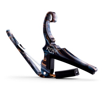 Kyser x Gopherwood Quick-Change Acoustic Guitar Capo Lacquerware (KY-KG6-LW)