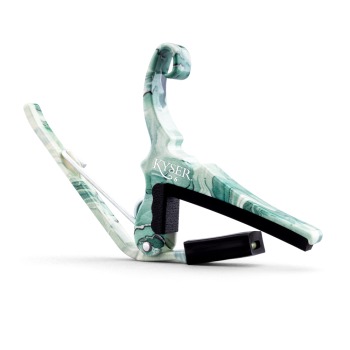 Kyser x Gopherwood Quick-Change Acoustic Guitar Capo Celadon (KY-KG6-CD)