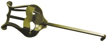 American Plating APM 501G-12 Bent Stem Brass Trumpet Lyre. (12 pack) (AM-501G-12)