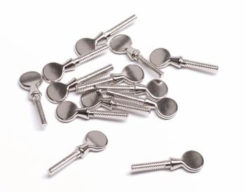 American Plating APM 596N Nickel Plated Ligature Screws. (6-32) (AM-596N)