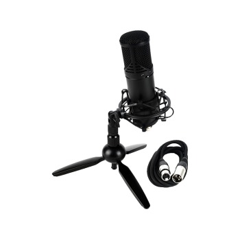 M10C - XLR Condenser Microphone w/SM1 - Shock Mount (RO-M10C+SM1)
