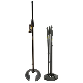PMS500 Round base Microphone Stand - Stackable (PR-PMS500)