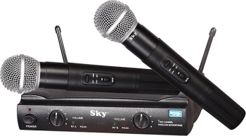 SKY SDM-5502A Dual Handheld Wireless System (SY-SDM-5502A)