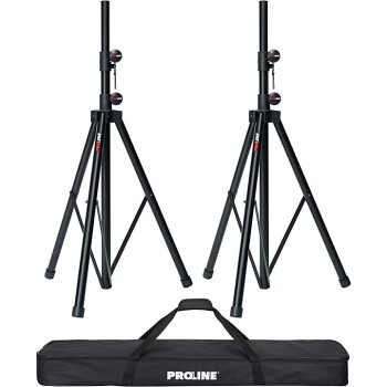 Proline SPS502 Speaker Stand 2-Pack With Carrying Bag (PL-SPS502)