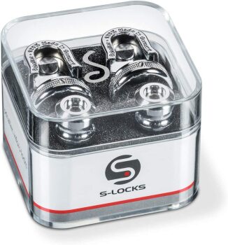 Schaller S-Locks Security Strap Locks - Chrome (CC-SCH14010201)