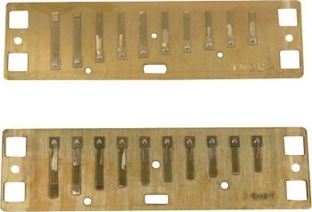 Lee Oskar 1910HRP-MN-B-FLAT Harmonic Minor Replacement Reed Plates. Bb (LE-1910HRP-MN-B-FLAT)