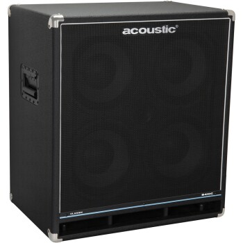 Acoustic B410C Classic 400W 4X10 Bass Speaker Cabinet Black (AO-B410C)