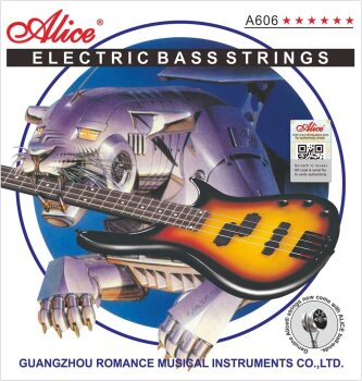Alice Electric Bass Guitar Strings 4-string Sets A606 Medium (AL-A606)