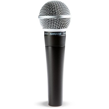 Shure SM58 Dynamic Handheld Vocal Microphone (HH-SM58LC)