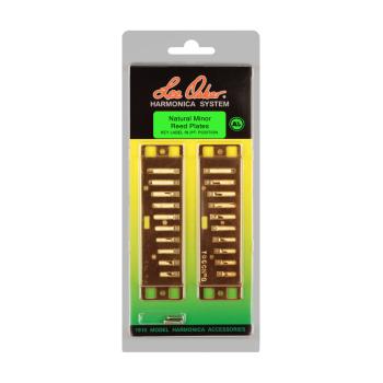 Lee Oskar 1910NRP-MN-A-FLAT Natural Minor Replacement Reed Plates. Abm (LE-1910NRP-MN-A-FLAT)
