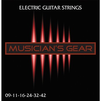 Musician's Gear Electric 9 Nickel Plated Steel Guitar Strings (MU-MGE09)
