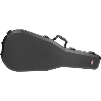 Gator Flight Pro V2 TSA Series ATA Molded Acoustic Guitar Case Black (TA-GATOR MAGCASE)