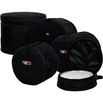 Gator GP-Fusion-100 5-Piece Padded Drum Bag Set Black (TA-GP-FUSION-100)