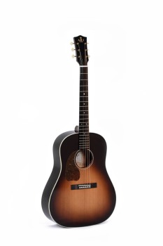 Left Hand Slope Shoulder Jumbo Guitar W/Electronics (AB-AMI-JM-AG45L)