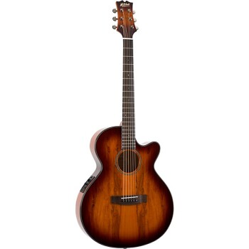 Mitchell MX430 Spalted Maple Acoustic-Electric Guitar Whiskey Burst (MH-MX430)