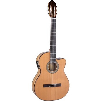 Lucero LC235SCE Acoustic-Electric Exotic Wood Classical Guitar Natural (LU-LC235SCE )