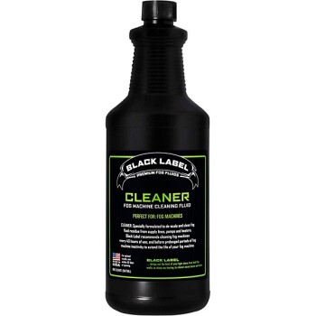 Black Label Cleaning Fluid For Fog Machines - 1 Quart (BC-BLCLEANER)