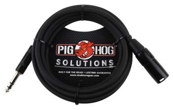 PIG HOG SOLUTIONS - 25FT TRS(M)-XLR(M) BALANCED CABLE (PI-PX-TMXM25)