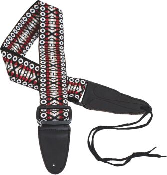 Performance Plus GS3-RT Guitar Strap, Woven Tapestry Hootenanny Patter (PF-GS3-RT)