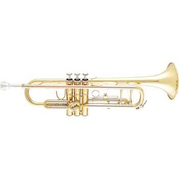 Bach BTR201 Student Series Bb Trumpet Lacquer Yellow Brass Bell (AH-BTR201)