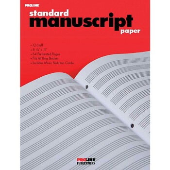 Proline Standard Manuscript Paper (PL-STANDARD PAD)