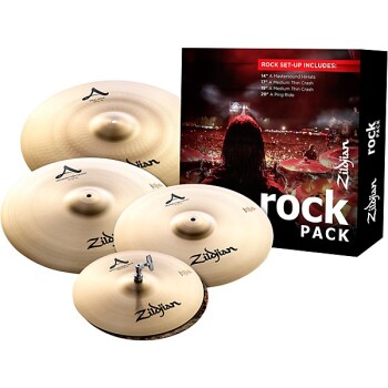 Zildjian A Series Rock Cymbal Pack With Free 19" Cymbal (ZI-A0801R)