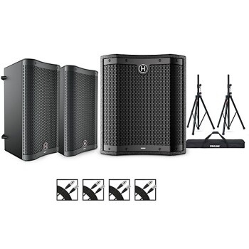 Harbinger VARI 2000 Series Powered Speakers Package With VS12 Subwoofe (HB-VARI 2000 PKG)