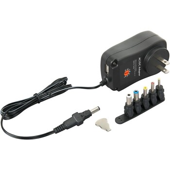 Livewire UXS Universal Multi-Voltage Power Supply with USB Port (LV-LW UXS)