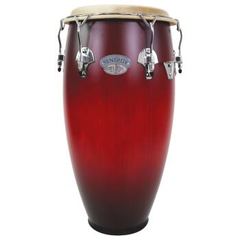 Synergy Deluxe 12" Tumba w/Basket Stand, Wine Burst Matte finish (TO-23512-WB)