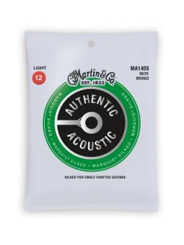 Martin MA140S Authentic Acoustic Marquis Silked 80/20 Bronze Light Gui (MR-MA140S)