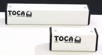 TOCA 8 in SQ. METAL SHAKER WHT (TO-T-2208)