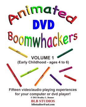 Animated Boomwhackers DVD for Early Childhood (BO-BB223)