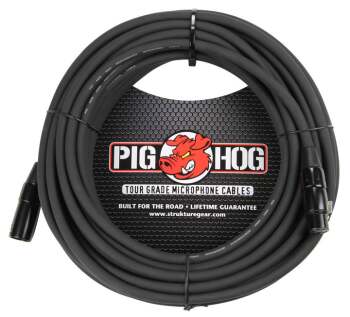 Pig Hog PHM50 Microphone Cable 8mm. 50' (PI-PHM50)