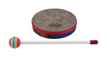 Remo KD-0106-01 Kids Percussion Frame Drum. Fabric Rain Forest 6" (WO-KD010601)