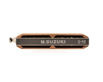 Suzuki G-48W-C Gregoire Maret Signature Model Wood Harmonica. Key of C (SU-G-48W-C)