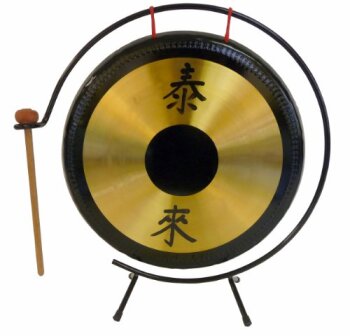 Suzuki HKG-14 14" Brass Gong with Stand and Mallet (SU-HKG-14)