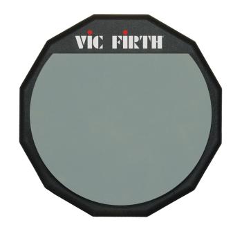 Vic Firth PAD12 Single Sided Single Surface Practice Pad. 12" (VI-PAD12)