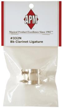American Plating APM 332N-12 Nickel Plated Bb Clarinet Ligature. (12 p (AM-332N-12)