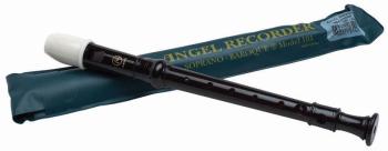 Angel 101 Soprano Recorder. Key of C Black (AN-A101)