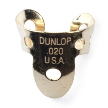 Dunlop 37R020 Brass Finger Pick .020" (20 Pack) (DU-37R20)