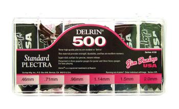 Dunlop 4100 Delrin 500 Pick Display Assortment (DU-4100)