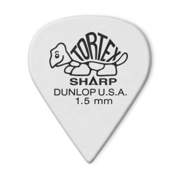 Dunlop 412R150 Tortex Sharp Guitar Pick 1.50mm (72 Pack) (DU-412R15)