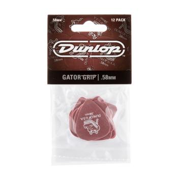 Dunlop 417P058 Gator Grip Guitar Pick .58mm (12 Pack) (DU-417P58)