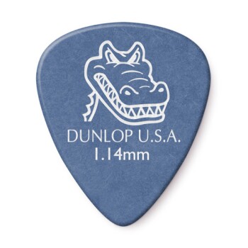 Dunlop 417R114 Gator Grip Pick 1.14mm (72 Pack) (DU-417R114)