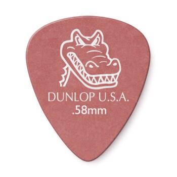 Dunlop 417R58 Gator Grip Pick .58mm (72 Pack) (DU-417R58)