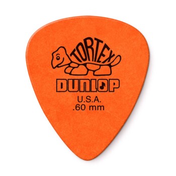Dunlop 418R060 Tortex Standard Guitar Pick .60mm (12 Pack) (DU-418R60)